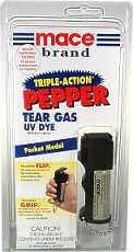 Triple Action Mace Pocket Pepper Spray for Self Defense - Compact & Powerful Personal Protection for Women, Joggers, and Outdoor Safety