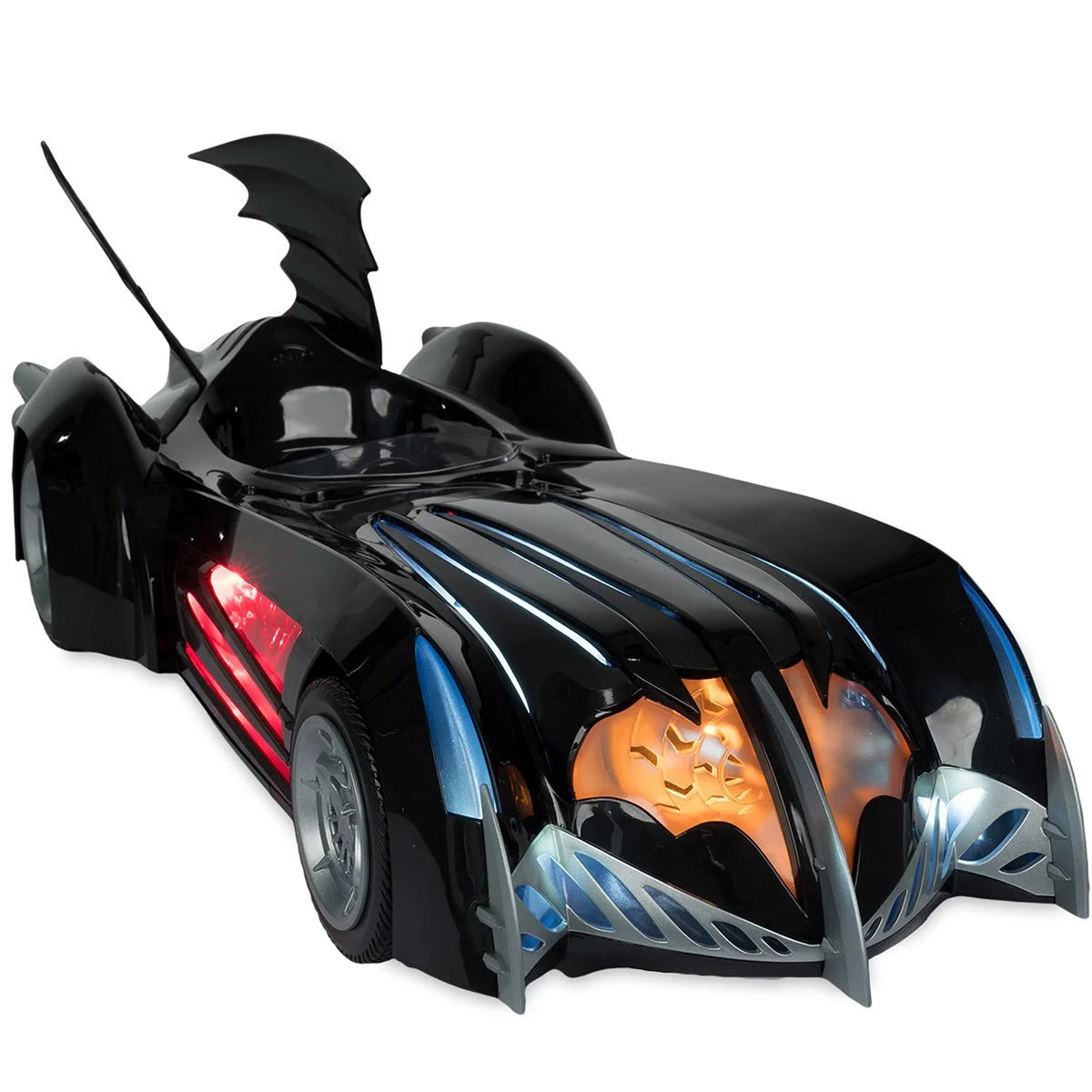 Batman & Robin DC Multiverse Batmobile with Lights & Sound - Collectible Action Figure Toy for Kids & Adults - Perfect for Play, Display & Superhero Fans