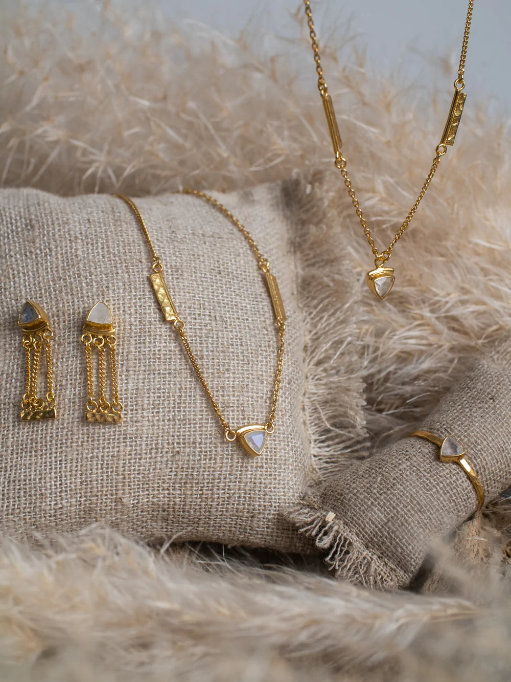 Sterling Silver  (925 )+ 22K gold vermeil