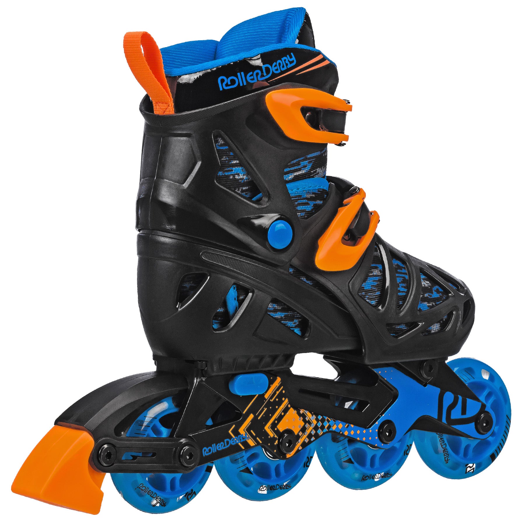 Tracer Adjustable Boys Inline Skates for Kids - Lightweight & Comfortable Roller Skates for Outdoor Fun, Sports, and Fitness Training