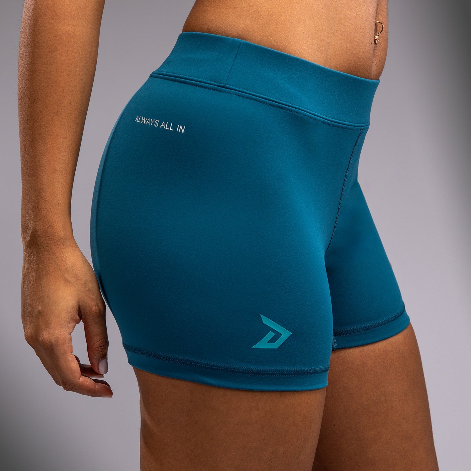 Venum x Demi Women's Vale Tudo MMA Shorts - Azur Blue - Perfect for Training, MMA & BJJ Workouts