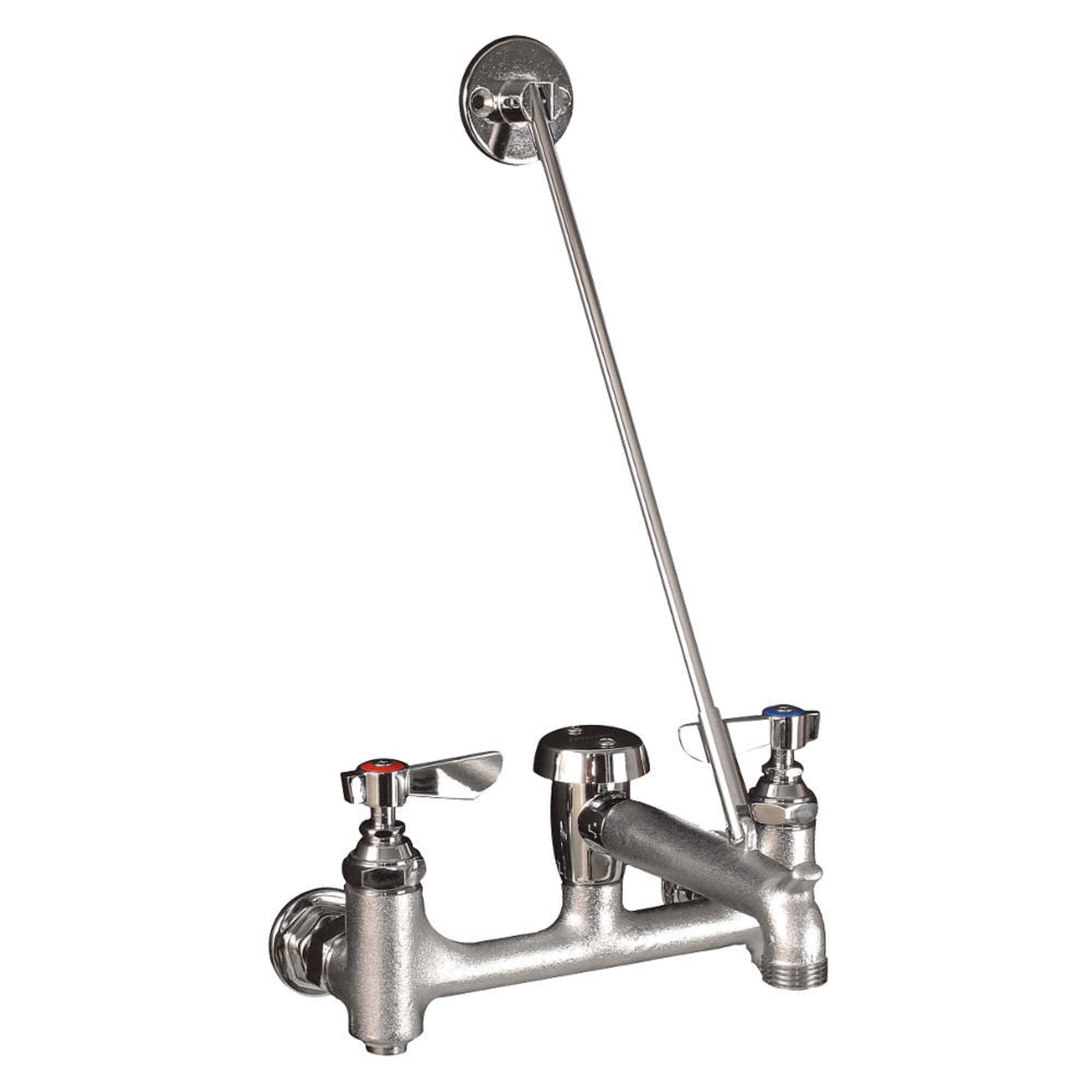1/2in. IPS Wall Mount Sink Faucet - 2 Rigid Connection for Bathroom & Kitchen Sink - Perfect for Home, RV, and Commercial Use