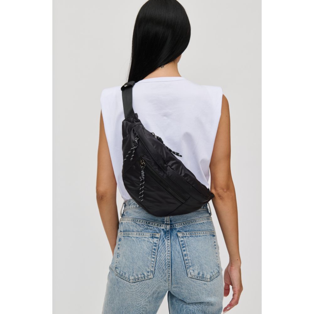 Laurence Nylon Belt Bag - Adjustable Waist Pack for Men & Women, Water-Resistant Crossbody Fanny Pack for Travel, Hiking, Running & Outdoor Activities