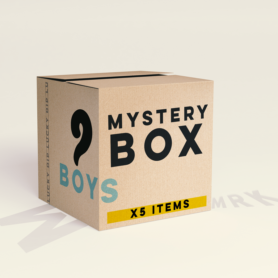 5-Piece Boys Mystery Bag Toy Bundle - Surprise Gift for Kids Birthday Party, Easter Egg Hunt & Christmas Stocking Stuffers
