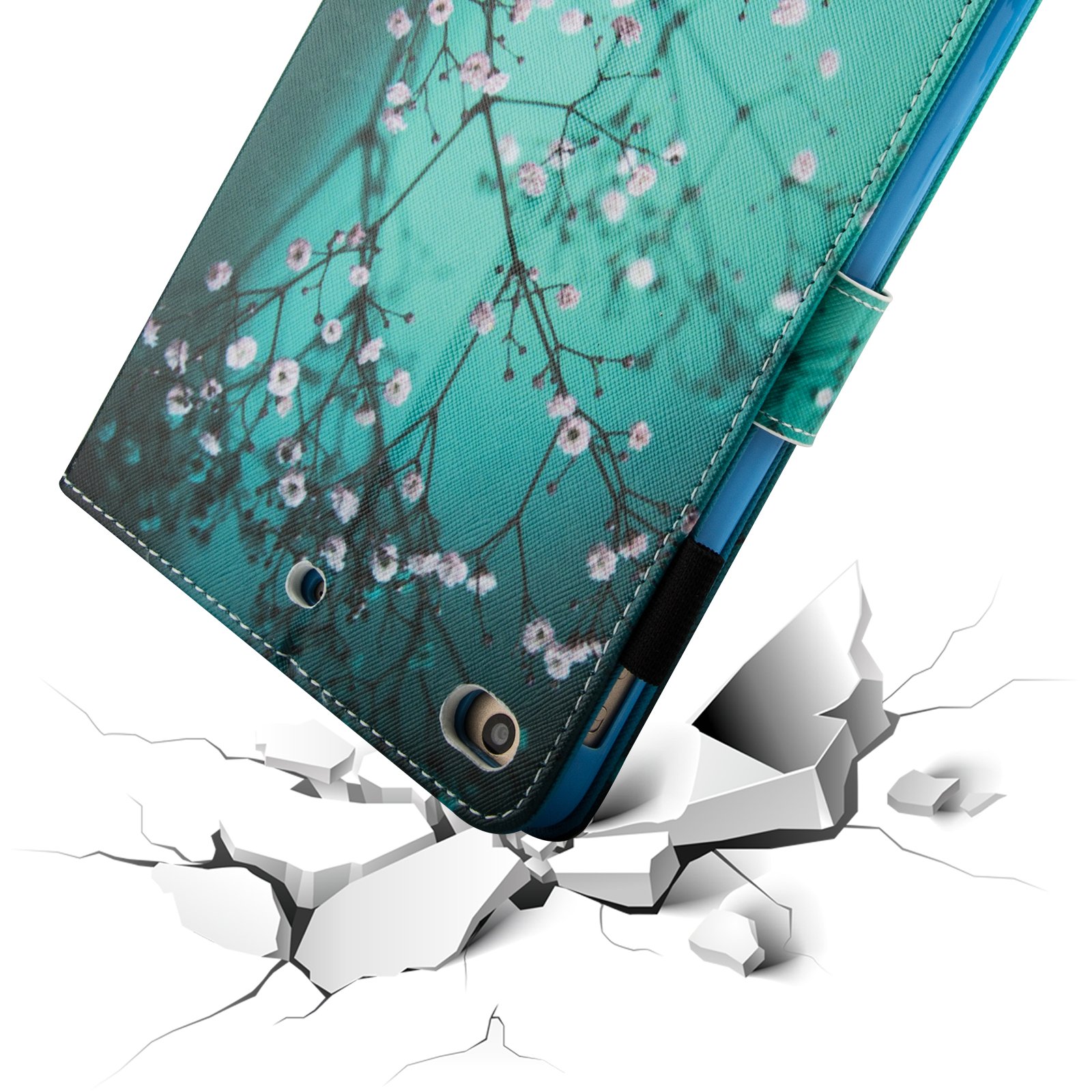 Dteck PU Leather Smart Folio Case for iPad Mini 5/4/3/2/1 - Magnetic Shockproof Cover with Auto Wake/Sleep & Adjustable Stand | Slim Protective Case for iPad Mini 7.9