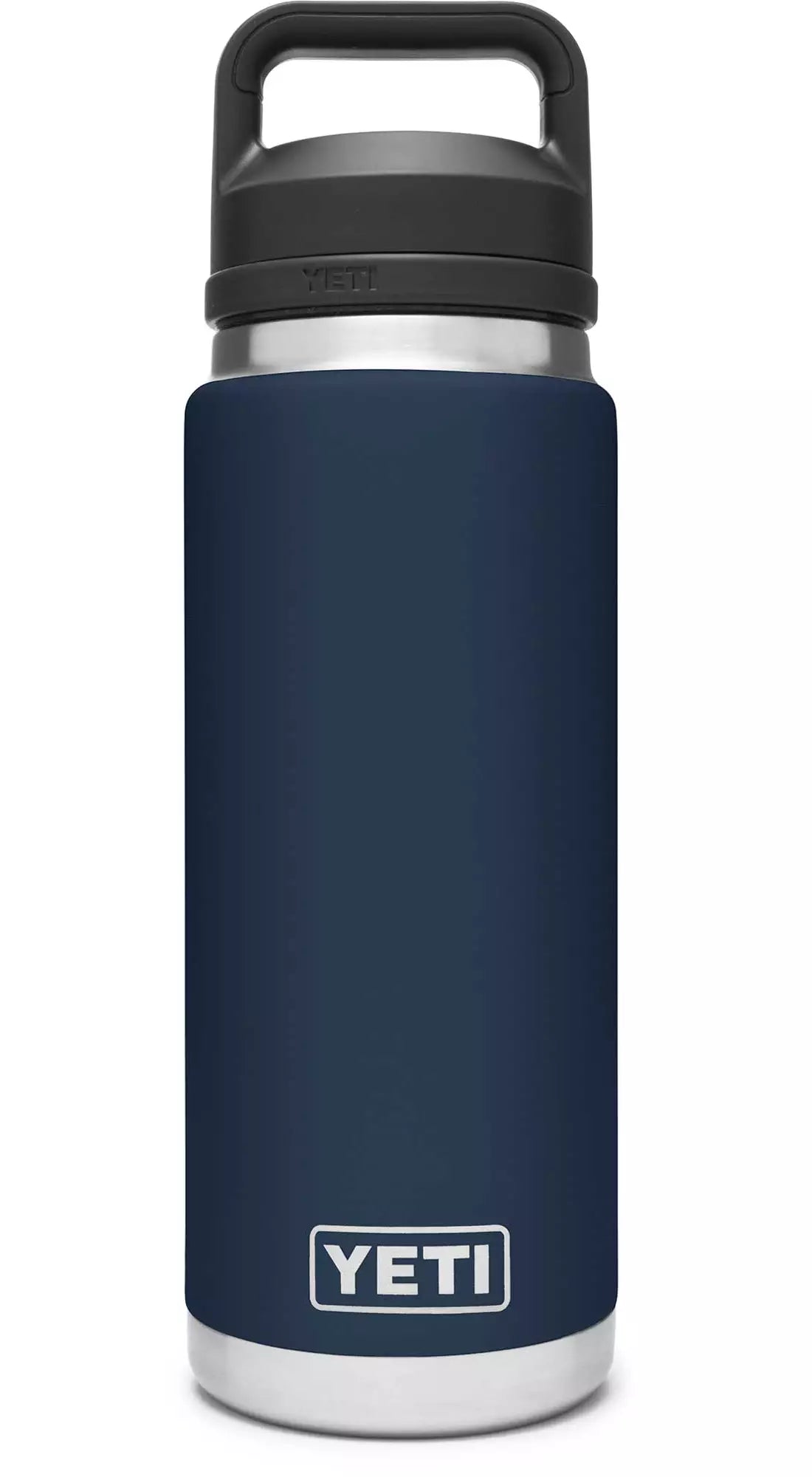 26 oz Rambler Vacuum Insulated Stainless Steel Water Bottle with Straw - Navy Blue - Keeps Drinks Cold for 24 Hours | Perfect for Hiking, Gym & Outdoor Activities