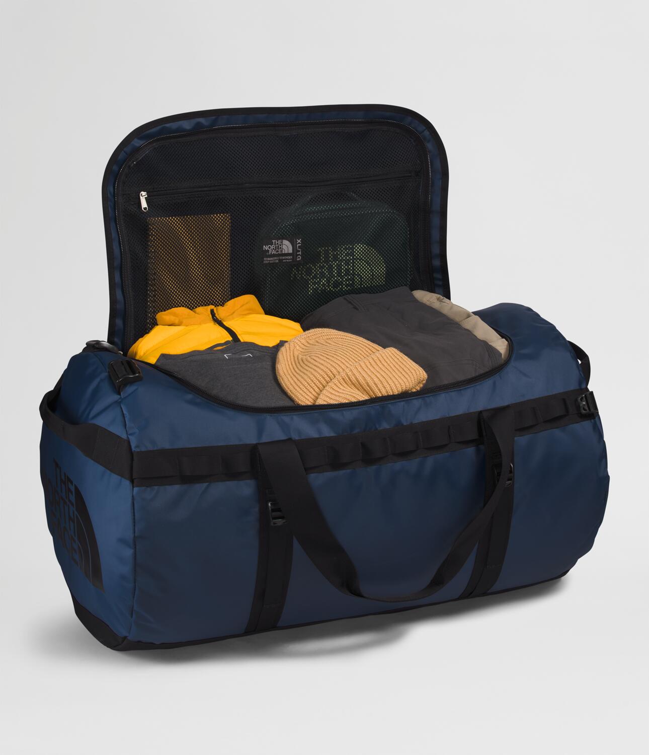 Base Camp Duffel XL 132L Waterproof Travel Bag - NF0A52SC - Perfect for Camping, Hiking & Adventure Trips
