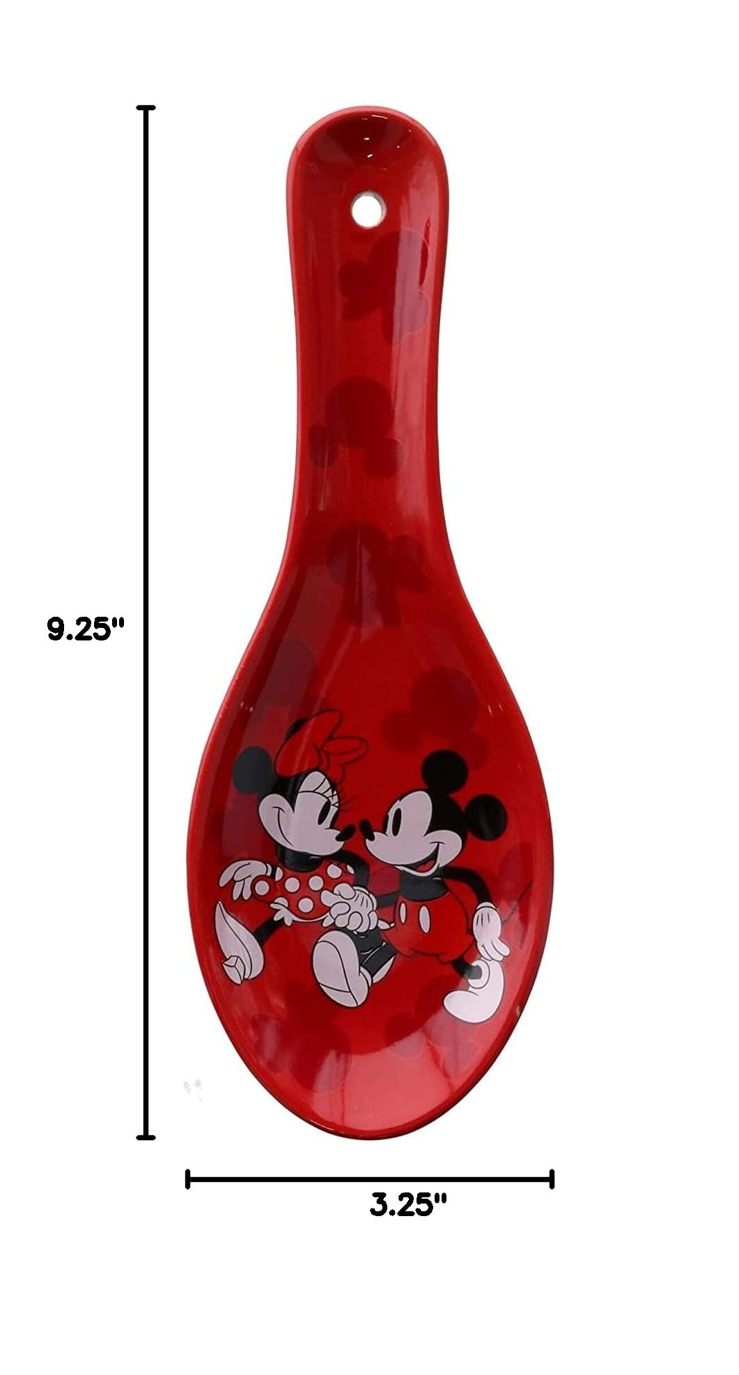 Mickey & Minnie Mouse Kitchen Spoon Rest - Cute Disney Character Spoon Holder for Cooking & Baking - Perfect for Disney Fans, Home Chefs, and Kitchen Decor