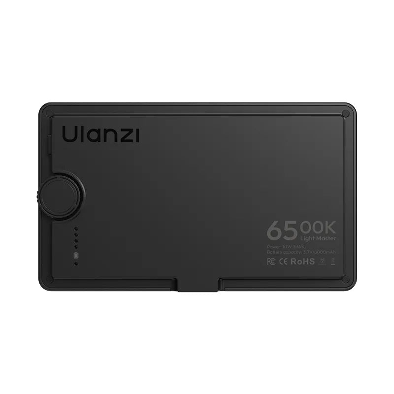 Ulanzi K6500 Magnetic Bluetooth Video Light - Professional Studio Lighting for YouTube, TikTok, Vlogging & Photography | Portable LED Light with Adjustable Brightness & Color Temperature