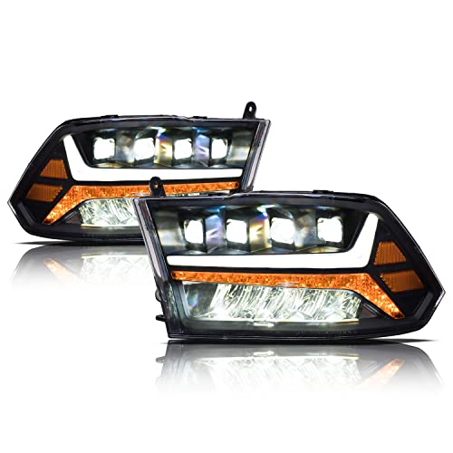 LED Quad Projector LED Sequential - Black