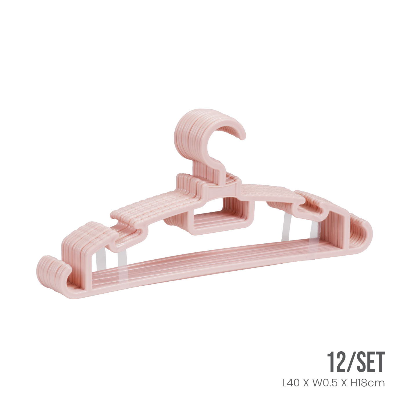 12S Slim Durable Space Saving Clothes Hangers (86 Pack) - Perfect for Closet Organization, Travel & Laundry Room Storage