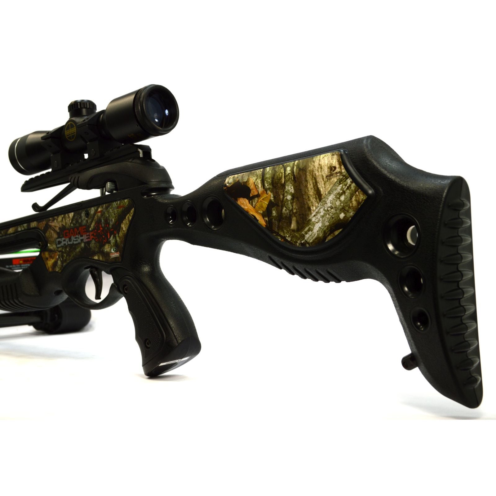 Barnett Game Crusher Crossbow with 3 Headhunter Arrows & 4x32 Scope - High Power Hunting Crossbow for Deer & Big Game - Perfect for Outdoor Hunting & Target Practice