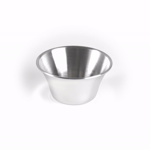 4 oz Stainless Steel Condiment Cups - 10 Pack (3