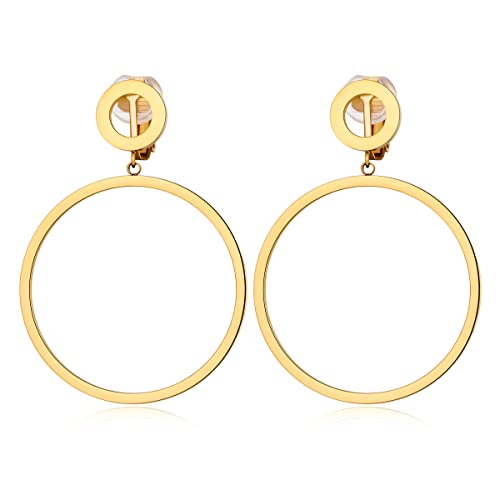 Gold Clip-Circle