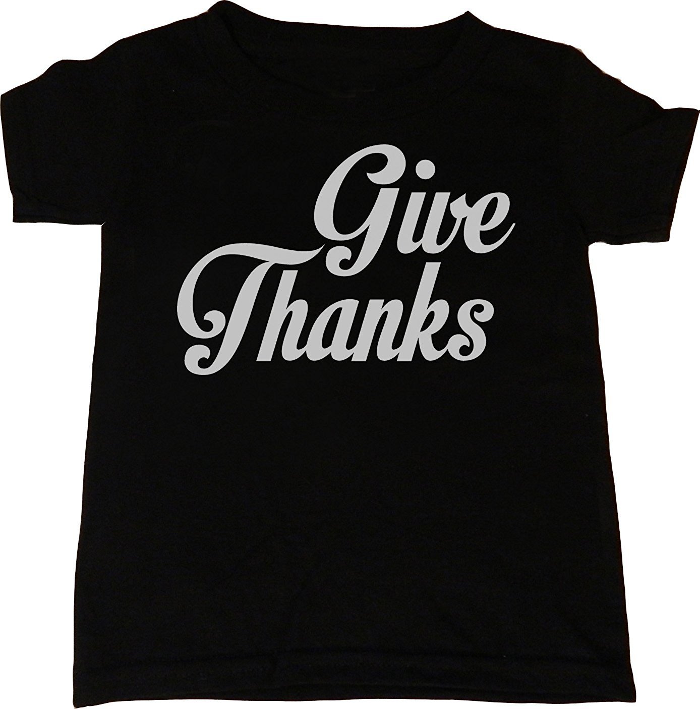 Custom Thanksgiving T-Shirt for Boys & Girls - Give Thanks Holiday Outfit for Family Gatherings & School Events
