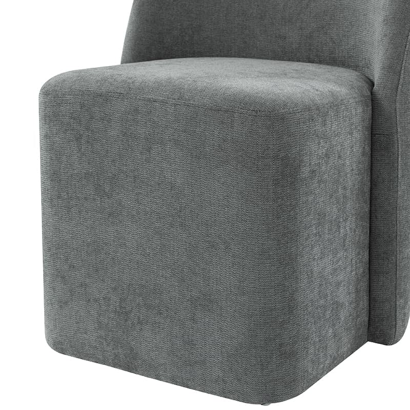 Yale Modern Curved Backrest Dining Chair - Adjustable & Versatile for Kitchen, Dining Room, Office (Set of 2, 4 or 6) - Comfortable Seating for Home & Restaurant Use