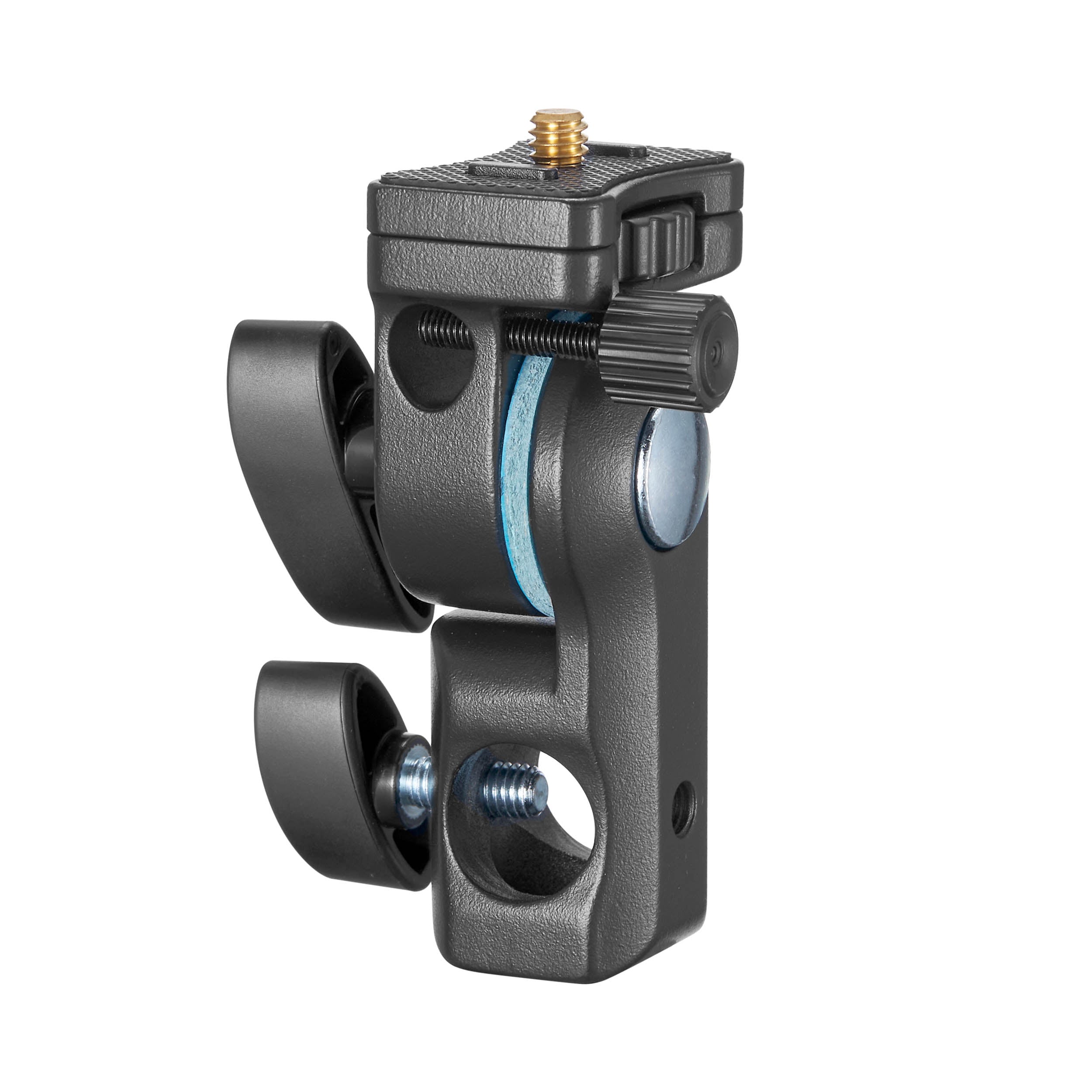 ML60II Bi Compact Video Light with AK B01 NP-F Battery Grip Handle - Perfect for YouTube, Vlogging, and On-the-Go Filmmaking