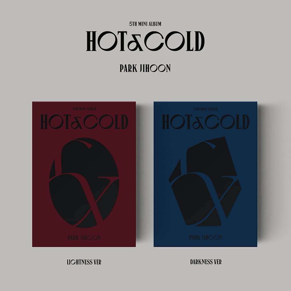 Park JI Hoon - HOT&Cold (5th Mini Album) K-Pop CD with Photobook - Random Version | Perfect for K-Pop Collectors & Fans, Great Gift for Music Lovers