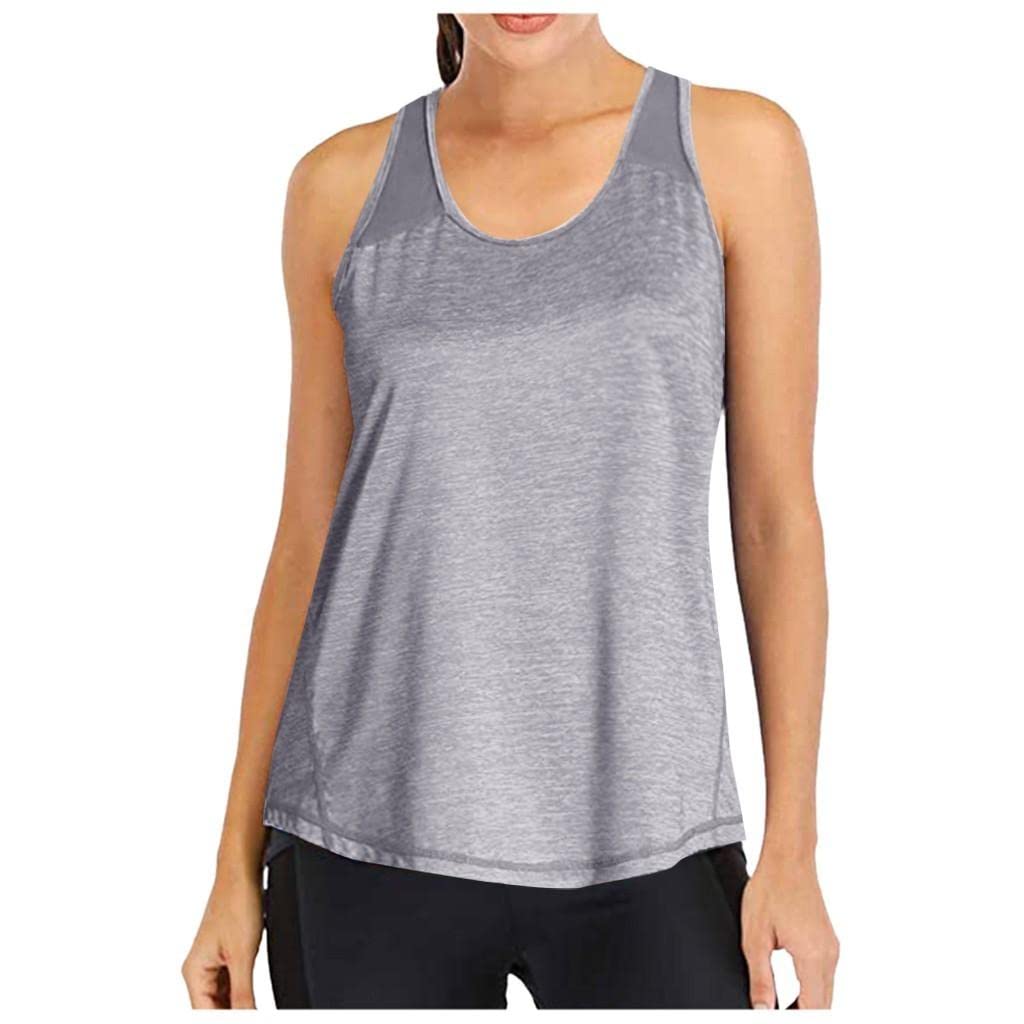 Women's Workout Tops - Breathable Athletic Tank Tops for Gym, Yoga & Running | Moisture-Wicking Fitness Shirts for Women | Perfect for HIIT, Pilates & Cardio Workouts