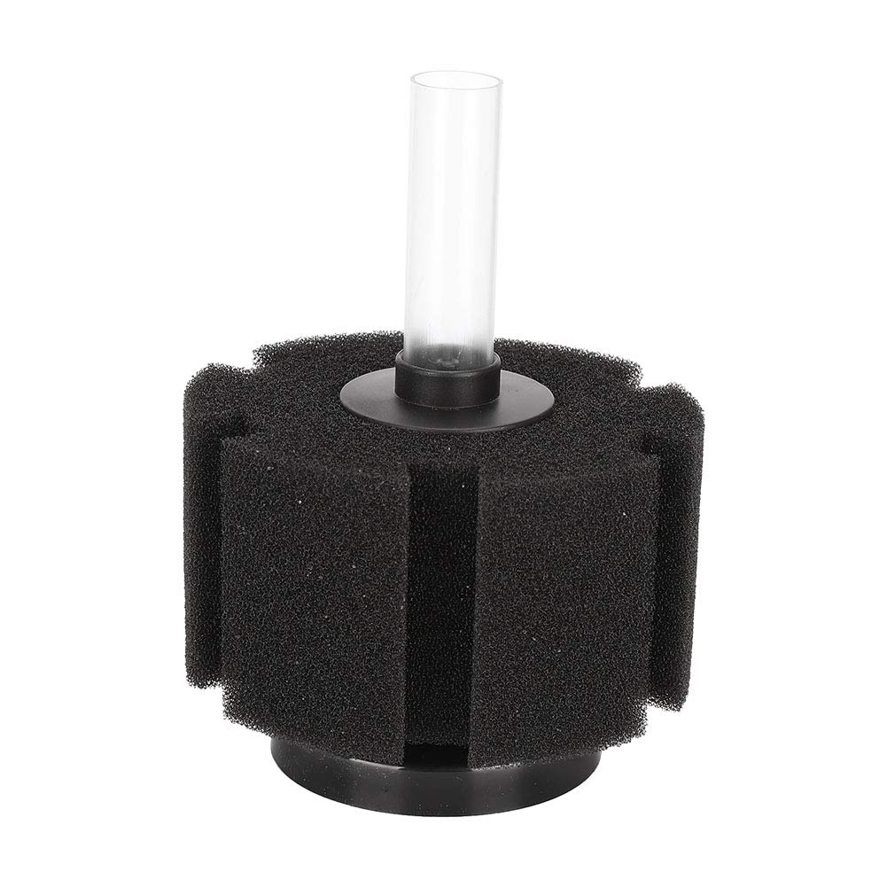 Premium Biochemical Sponge Filter for Aquariums - High-Efficiency Fish Tank Filter with Air Pipe & Super Aquarium Cotton - Ideal for Freshwater & Saltwater Tanks, Shrimp Tanks, and Breeding Aquariums