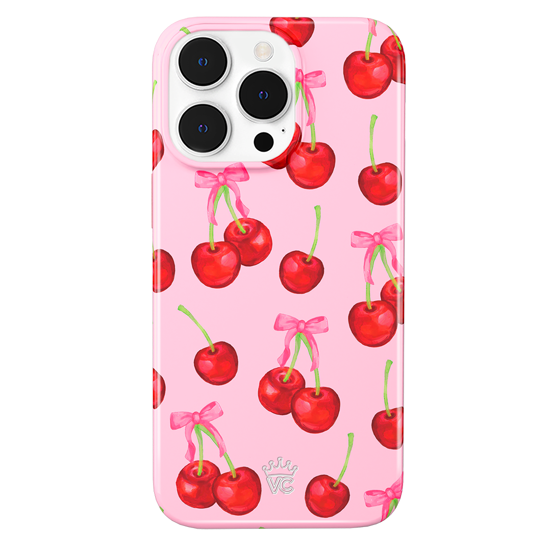 Sweet Cherry Pattern iPhone Case - Cute & Durable Phone Cover for iPhone 13/14/15 Pro Max - Perfect for Everyday Use, Travel & Gift Giving