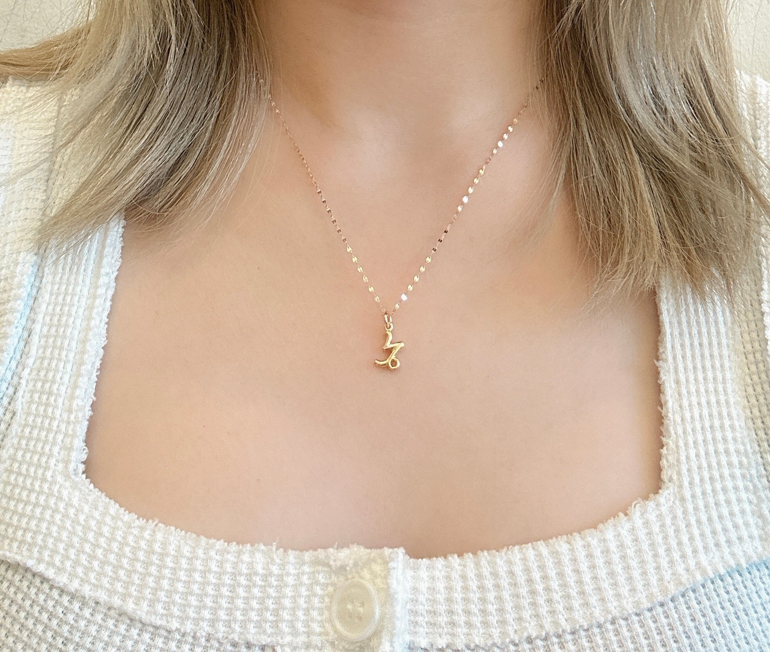 Amare Wear Zodiac Capricorn Necklace - Stylish Horoscope Jewelry for Women | Perfect Gift for Birthdays, Anniversaries & Astrology Lovers