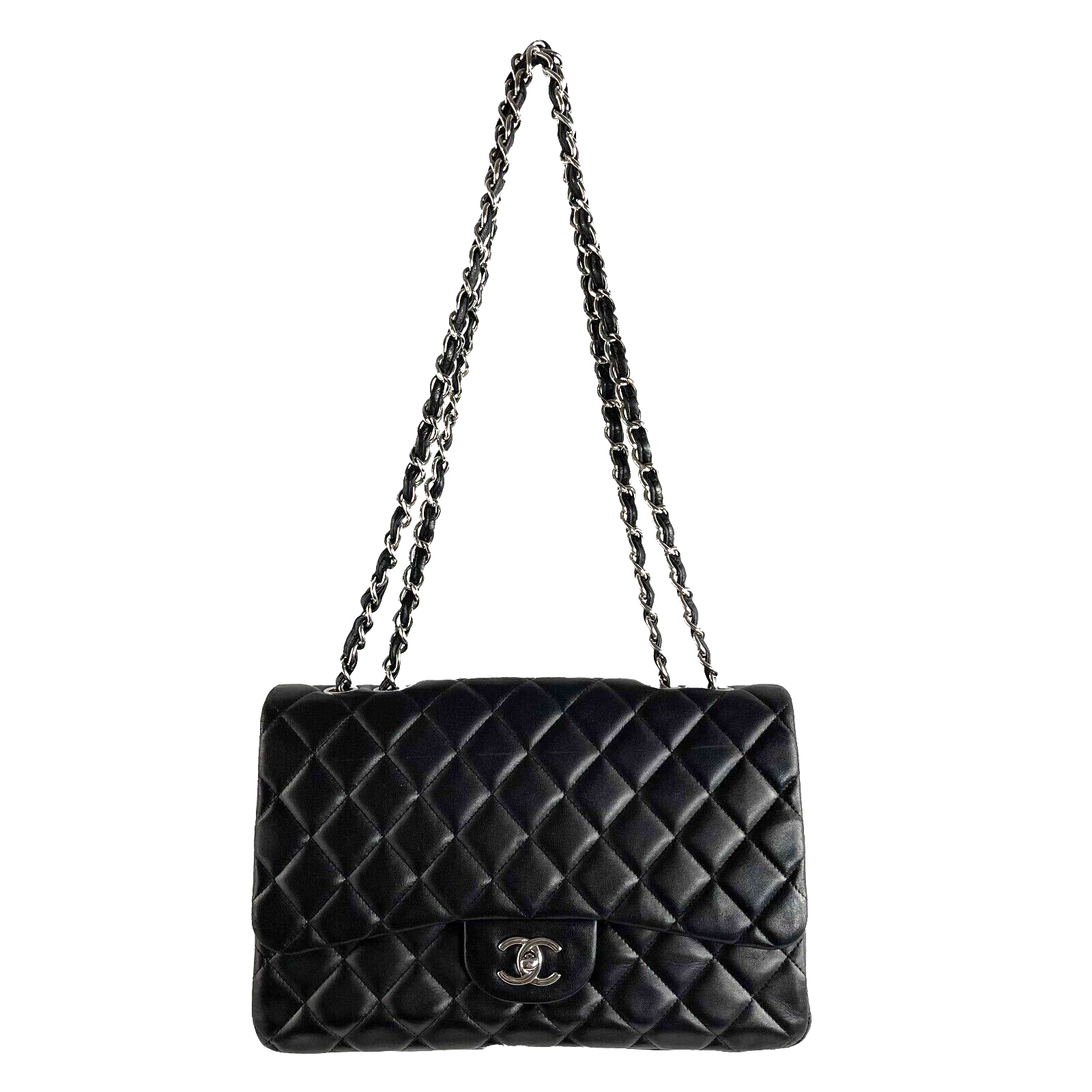 Chanel Double Flap Quilted Jumbo Bag - Luxury Designer Handbag for Women | Perfect for Work, Evening Events & Everyday Use