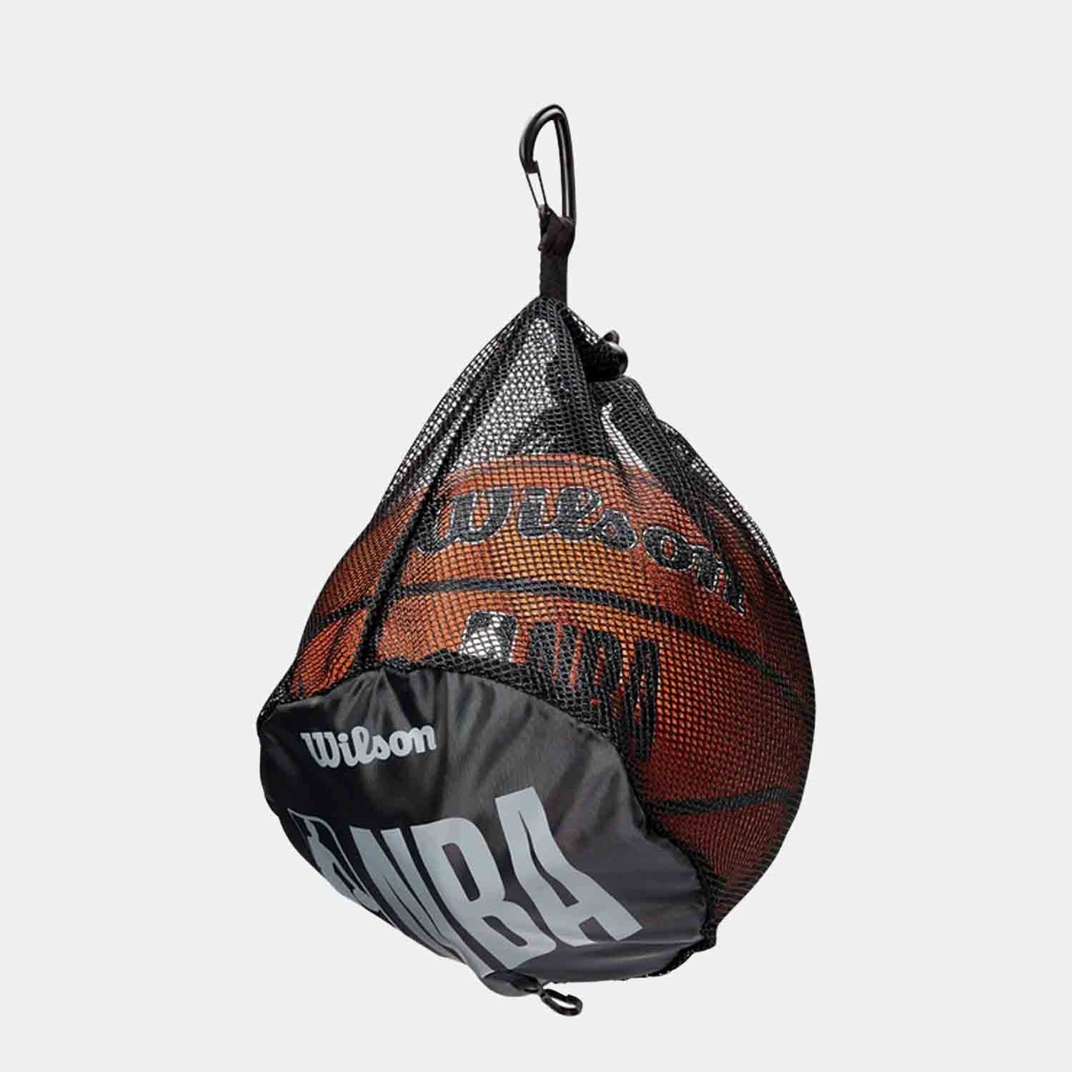 NBA Single Basketball Bag - Durable Sports Gear for Training & Games - Perfect for Gym, Travel & Outdoor Play