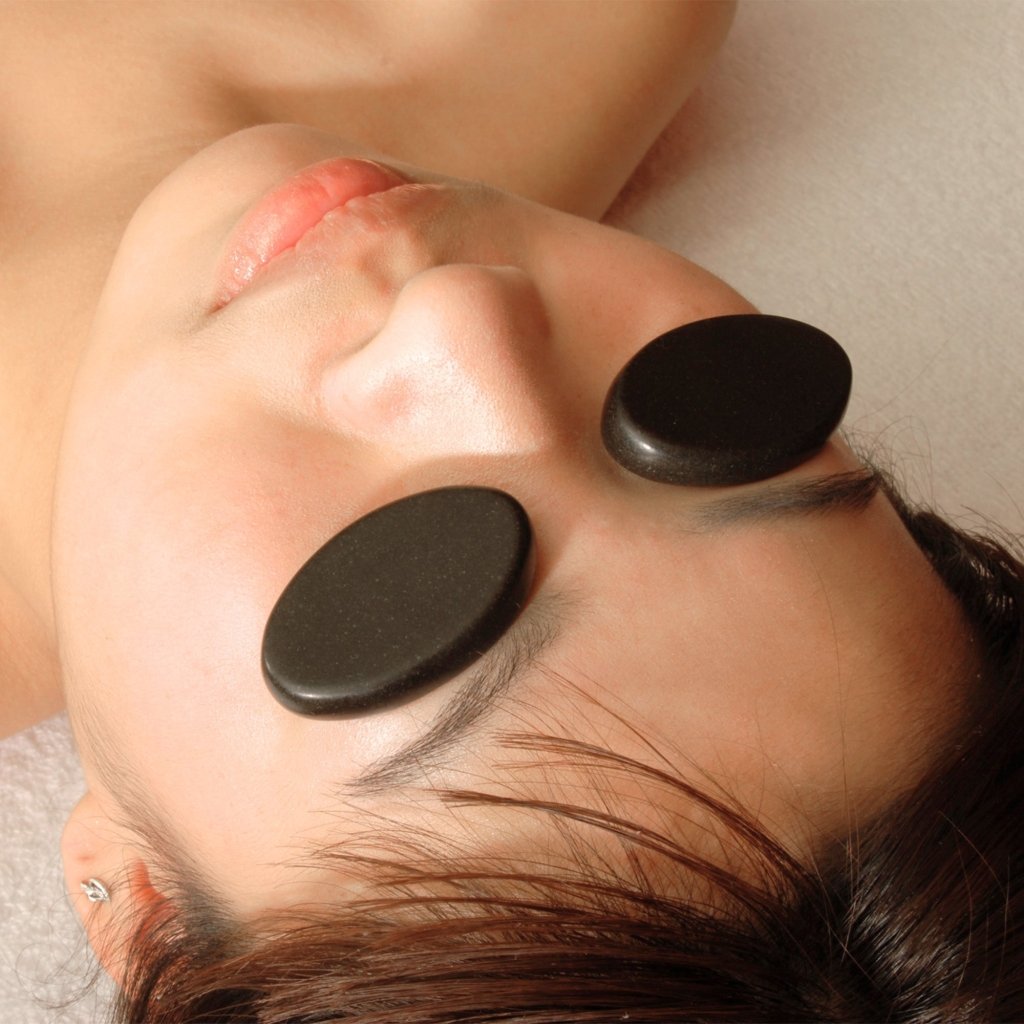 Professional Basalt Hot Stone Massage Set - 8 Piece Toe Therapy Kit (1.5