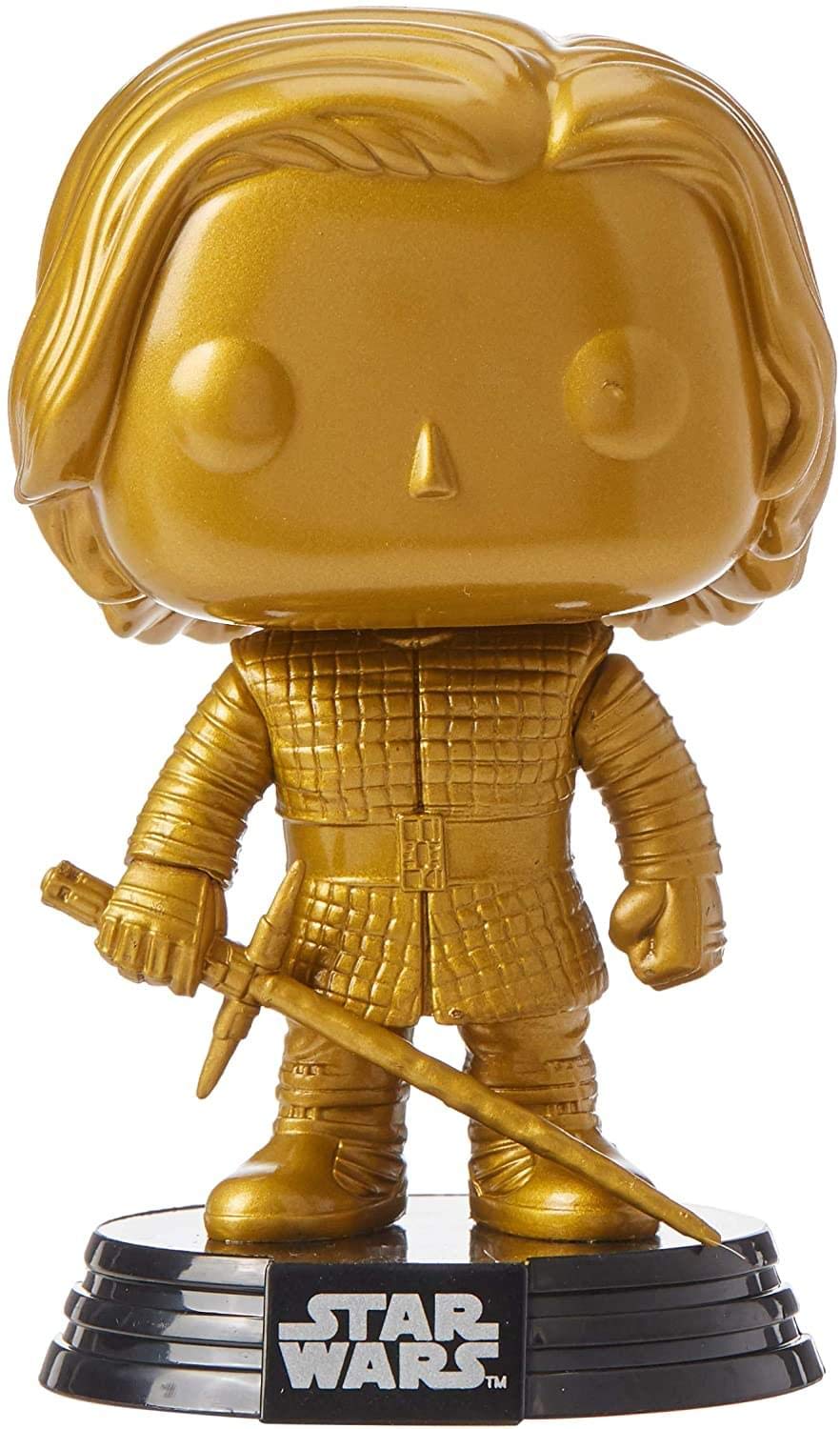 Funko Pop! Star Wars: The Rise of Skywalker - Kylo Ren Gold Matt Bobble Head Collectible Figure | Perfect for Movie Fans & Gift Giving
