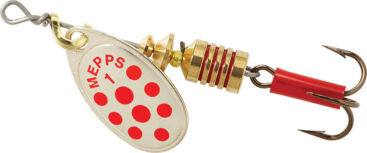 Agilia Spinner - Premium Plain Treble Fishing Lure for Bass, Trout & Walleye | Ideal for Freshwater & Saltwater Fishing