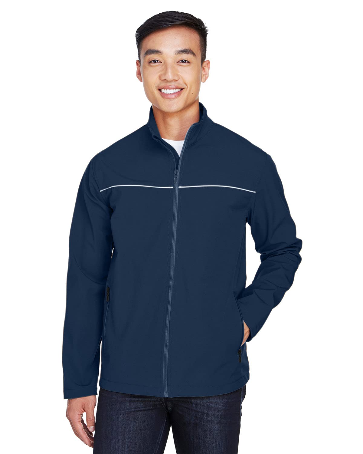 Echo Soft Shell Jacket (M780) - Waterproof Windproof Outdoor Jacket for Hiking, Running & Travel | Men's Lightweight Fleece-Lined Jacket