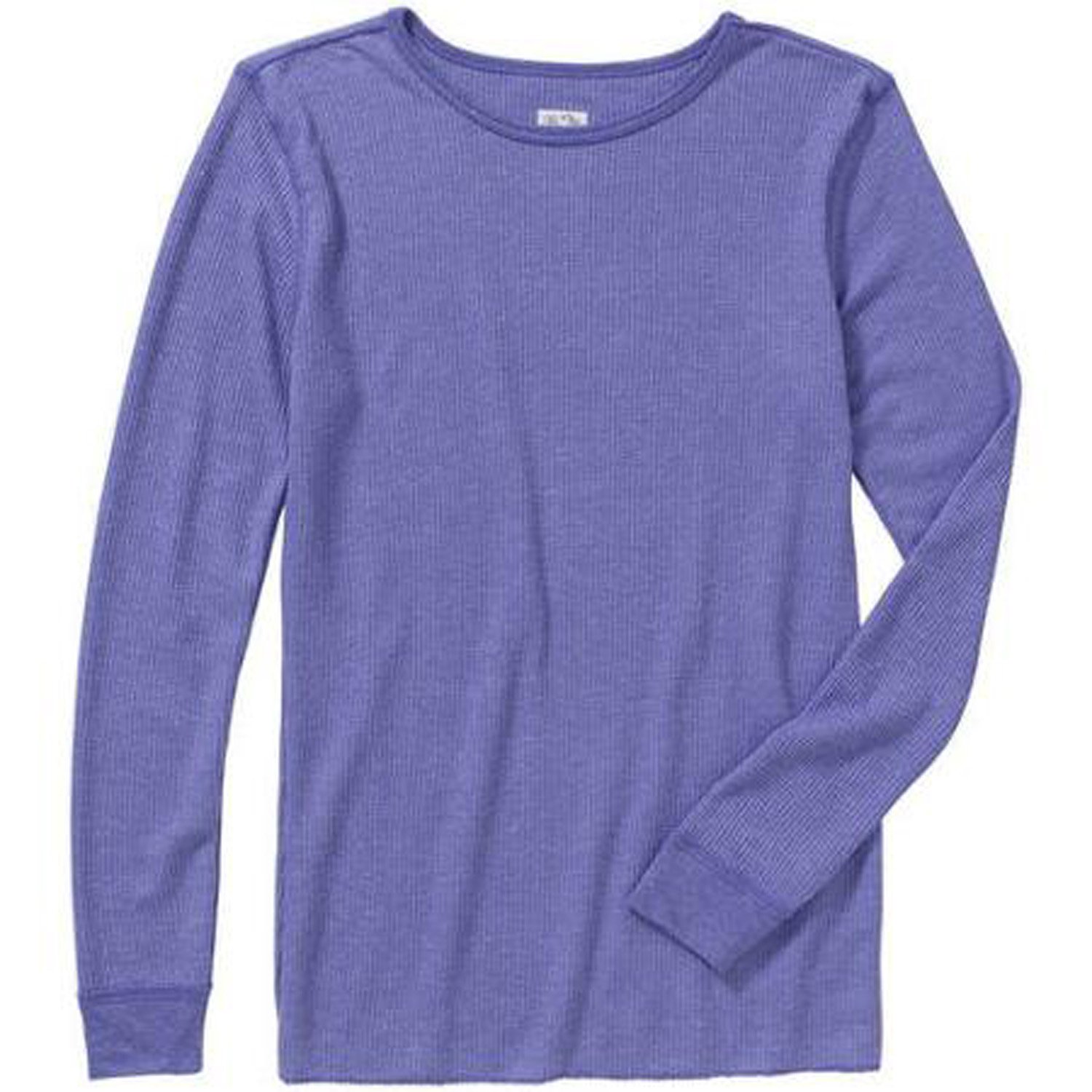 Fruit of the Loom Women's Thermal Waffle Knit Long Sleeve Shirt - Soft Winter Underwear Top for Layering, Cold Weather & Outdoor Activities