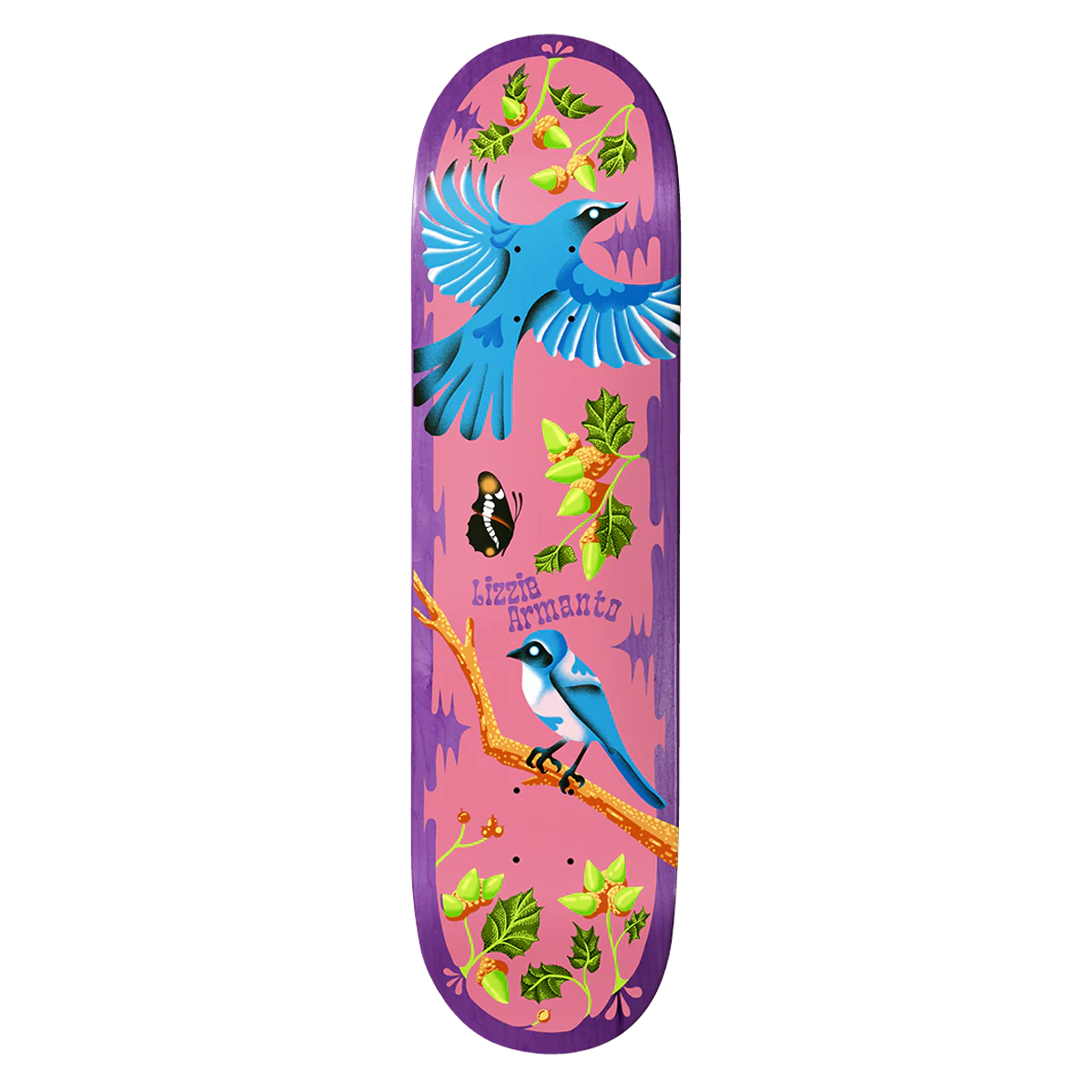 Lizzie Armanto Theodore Payne Skateboard Deck 8.25