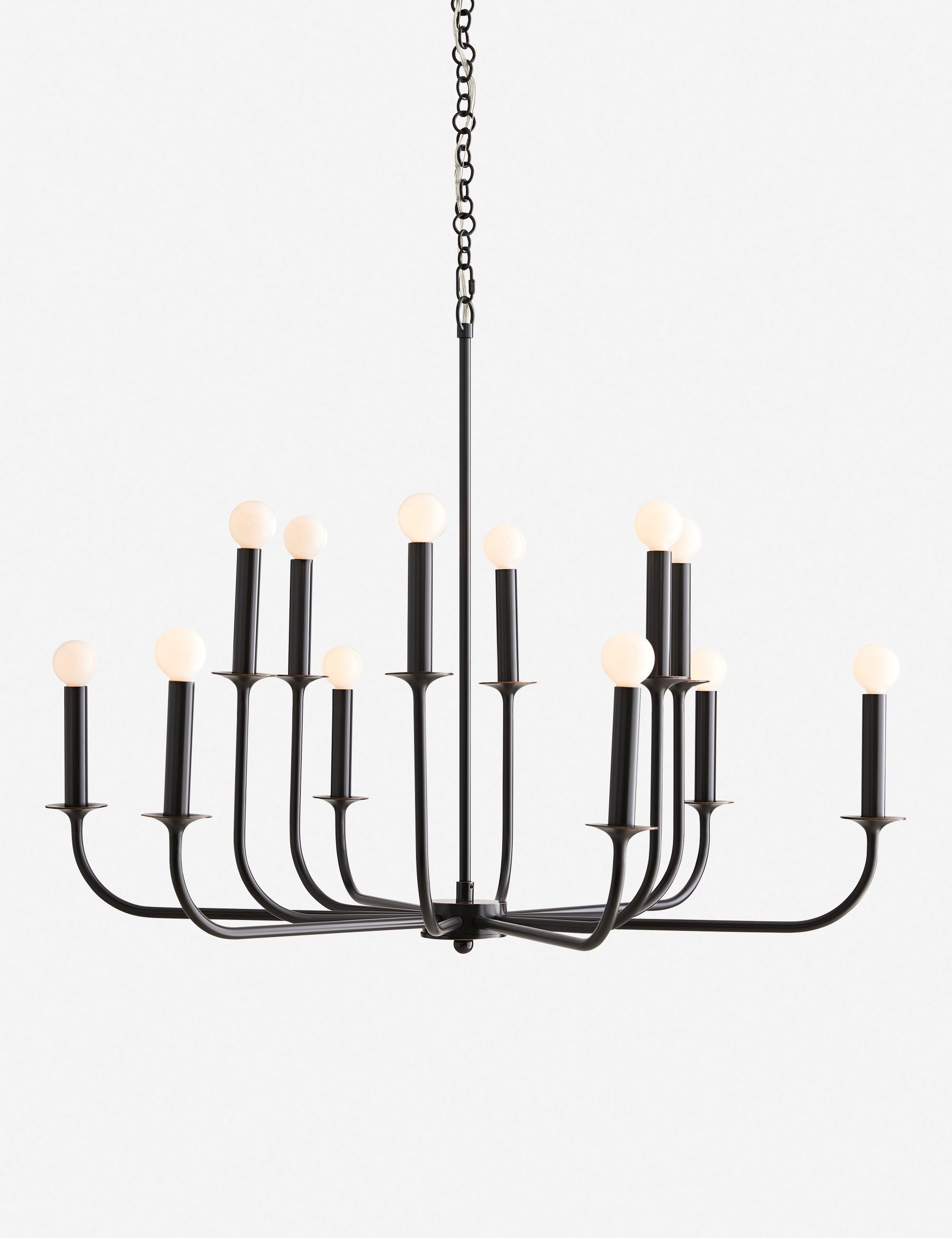 Arteriors Breck Chandelier - Elegant Crystal Ceiling Light Fixture for Dining Room & Living Room Decor | Perfect for Home Lighting & Interior Design