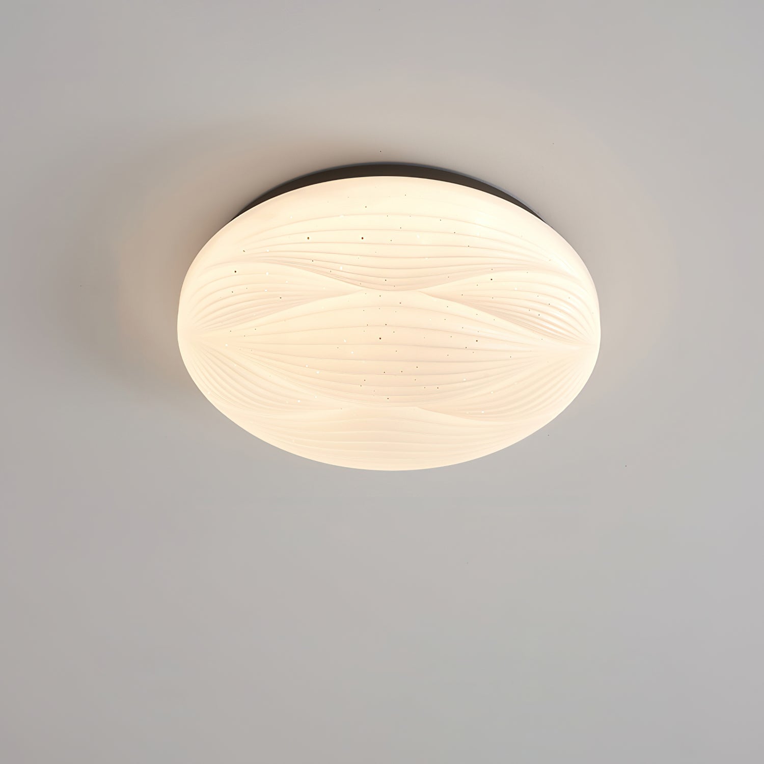 Modern Banno Ceiling Light Fixture - Energy Efficient LED Flush Mount Lighting for Bedroom, Living Room & Kitchen - Dimmable Indoor Ceiling Lamp with Easy Installation