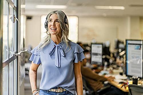 Poly Voyager 4310 UC Wireless Headset Bundle - Noise Cancelling Bluetooth Headset for Office & Remote Work (No Charging Stand) - Perfect for Video Calls, Webinars & Business Meetings