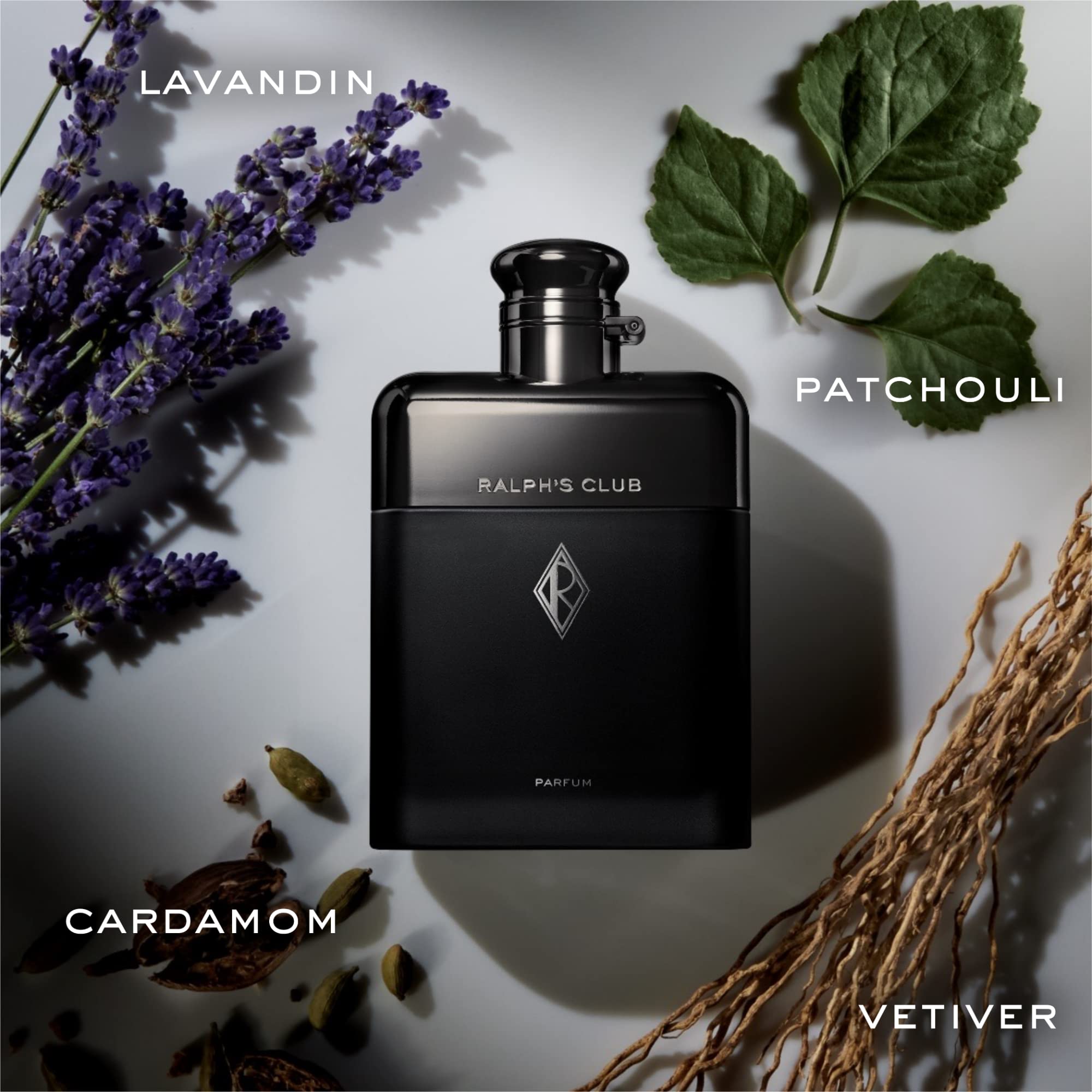Ralph Lauren Ralph's Club Men's Cologne - Woody Amber Fragrance with Lavandin, Vetiver & Cardamom | Long-Lasting Perfume for Date Night, Office & Special Occasions