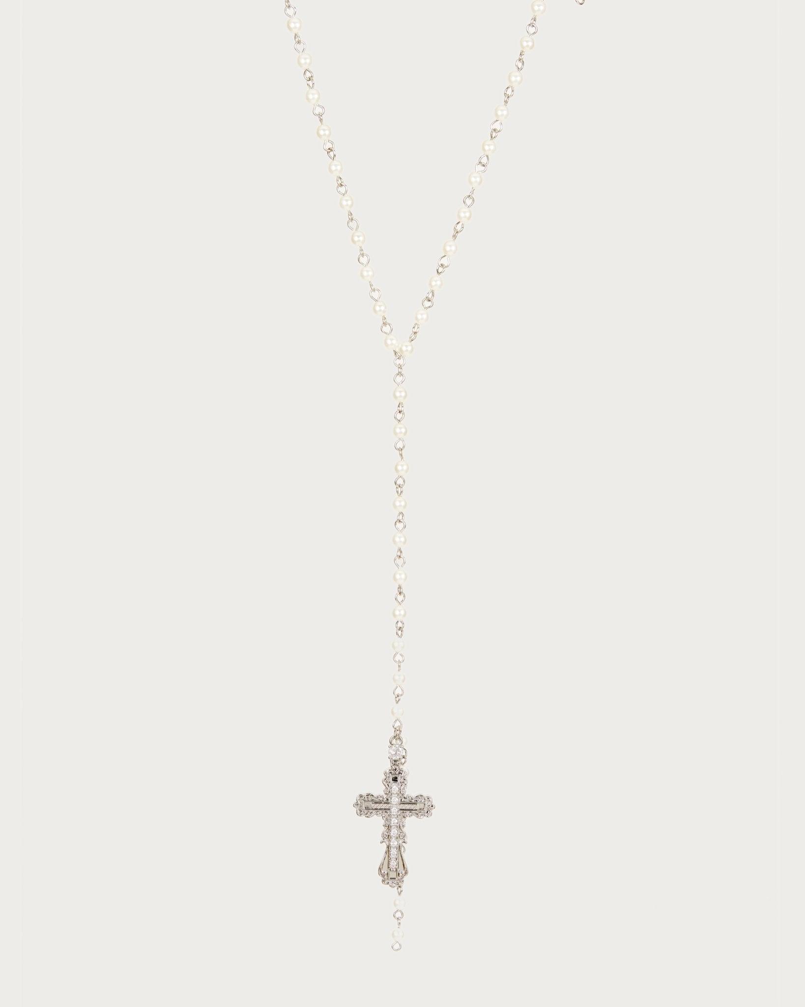 Everette Cross Necklace for Women - Elegant Stainless Steel Religious Jewelry Gift - Perfect for Church, Weddings & Everyday Wear