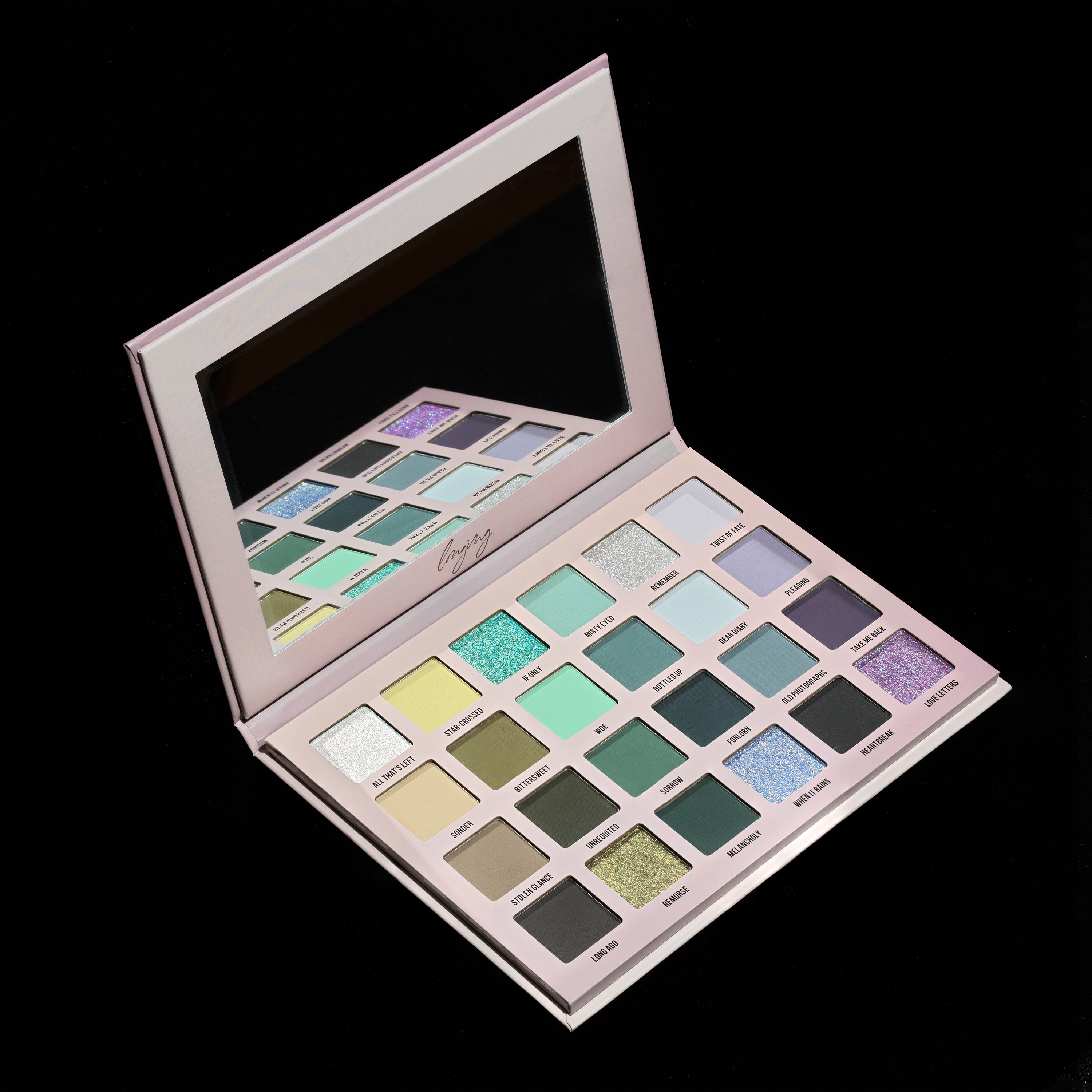 Longing Eyeshadow Palette - 12 Highly Pigmented Matte & Shimmer Shades for Day & Night Makeup Looks | Vegan & Cruelty-Free | Perfect for Parties, Weddings & Everyday Glam