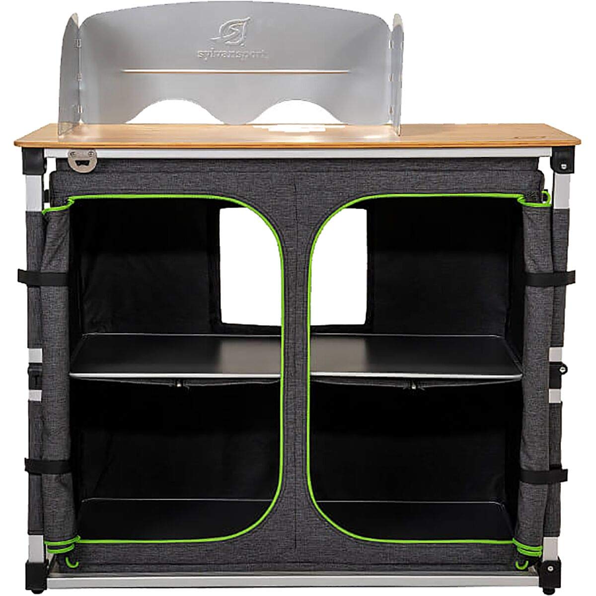 SylvanSport Portable Camp Kitchen for Outdoor Cooking | Compact & Easy Cleanup | Perfect for Camping, Tailgating, BBQs & Glamping | Essential Camping Gear | Dine-O-Mite Small Version | Ideal for RV Trips, Picnics & Backyard Parties