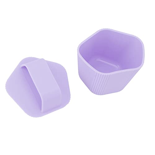 **Silicone Face & Eye Ice Roller for Puffiness & Dark Circles - Cooling Massage Tool for Skin Tightening, Pain Relief & Under Eye Bags - Home Beauty & Daily Skincare Routine (Purple) - Perfect for Mornings & Post-Workout Recovery**