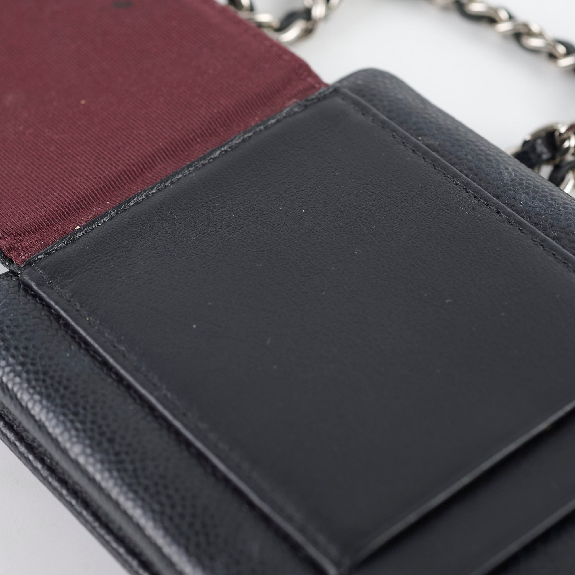 Chanel Phone Pouch Bag - Black Caviar Leather with Silver Hardware | Luxury Crossbody for iPhone | Perfect for Evening Out & Daily Use