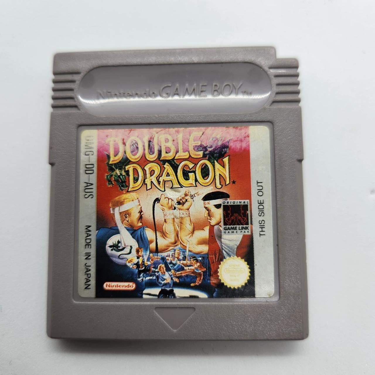 Original Double Dragon Game Cartridge for Nintendo Gameboy - Classic Retro Gaming, Collectible Vintage Video Game for Kids & Adults, Perfect for Nostalgic Play & Display
