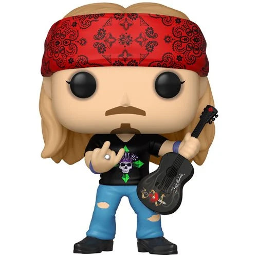 Bret Michaels Pop! Vinyl Figure #207 - Funko Pop! Rock Star Collectible - Perfect for Music Fans, Gift Ideas & Pop Culture Displays