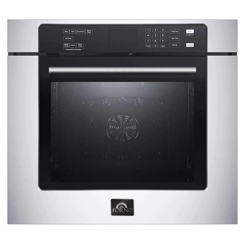 Forno Villarosa 30 Inch Stainless Steel Convection Electric Wall Oven - FBOEL1358 - Perfect for Modern Kitchens & Baking Enthusiasts