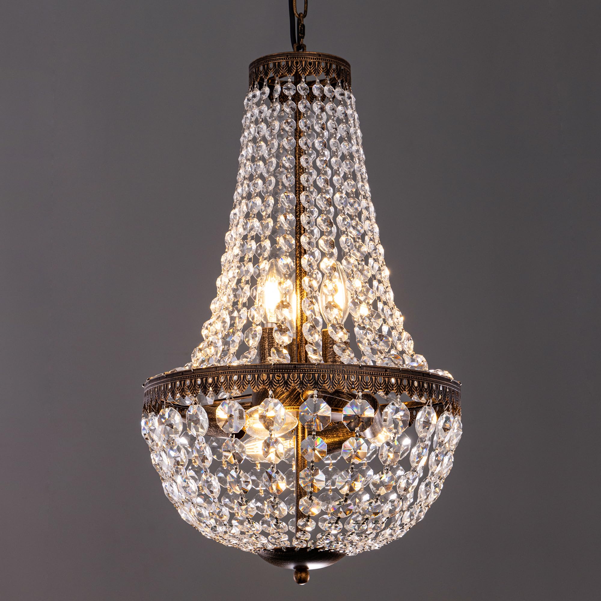 Wellmet 6-Light French Empire Crystal Chandelier - 13