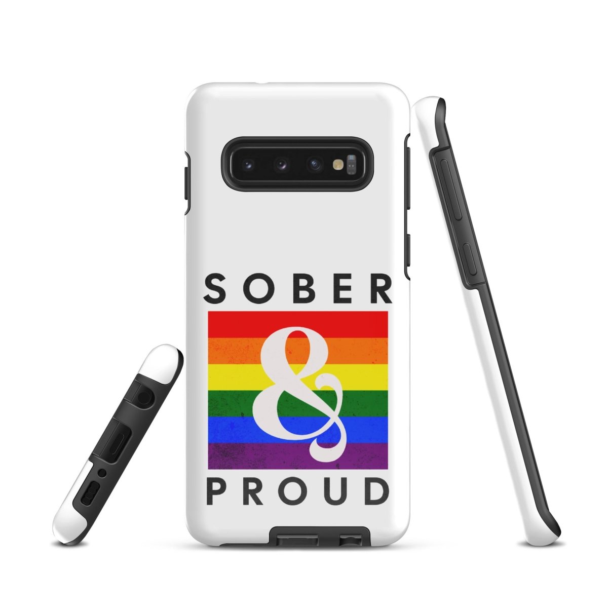 Sober & Proud Samsung Phone Case - Protective Cover for Galaxy [Model] - Durable Slim Design - Perfect for Everyday Use & Special Occasions
