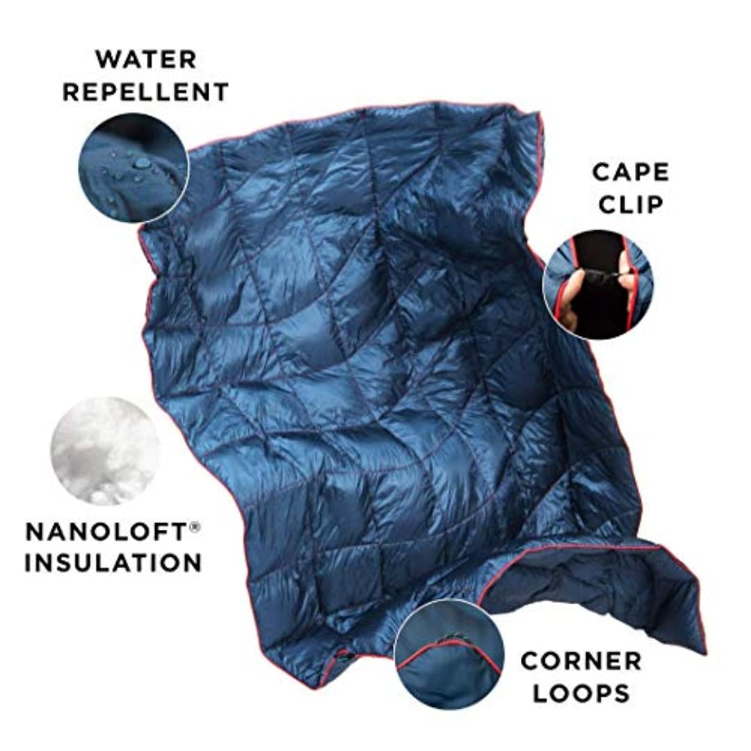 Rumpl The NanoLoft Puffy Blanket - Ultra Lightweight & Compact 80