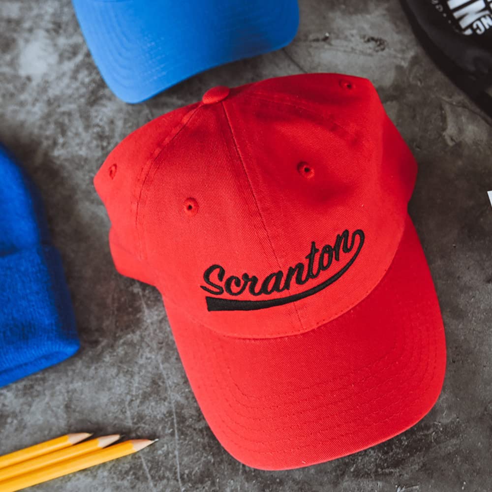 The Office Scranton Branch Picnic Embroidered Hat - Officially Licensed NBC Merchandise | Perfect for Fans, Cosplay & TV Show Themed Parties